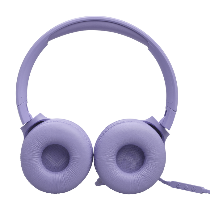 JBL Tune 520C USB-C - Purple - Hi-Res wired on-ear headphones - Detailshot 1 image number null
